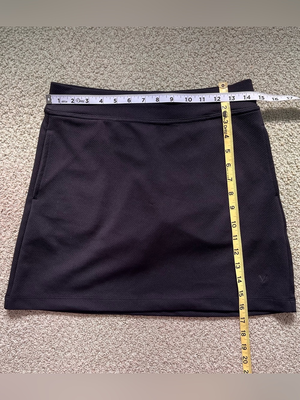 Callaway black skort, S